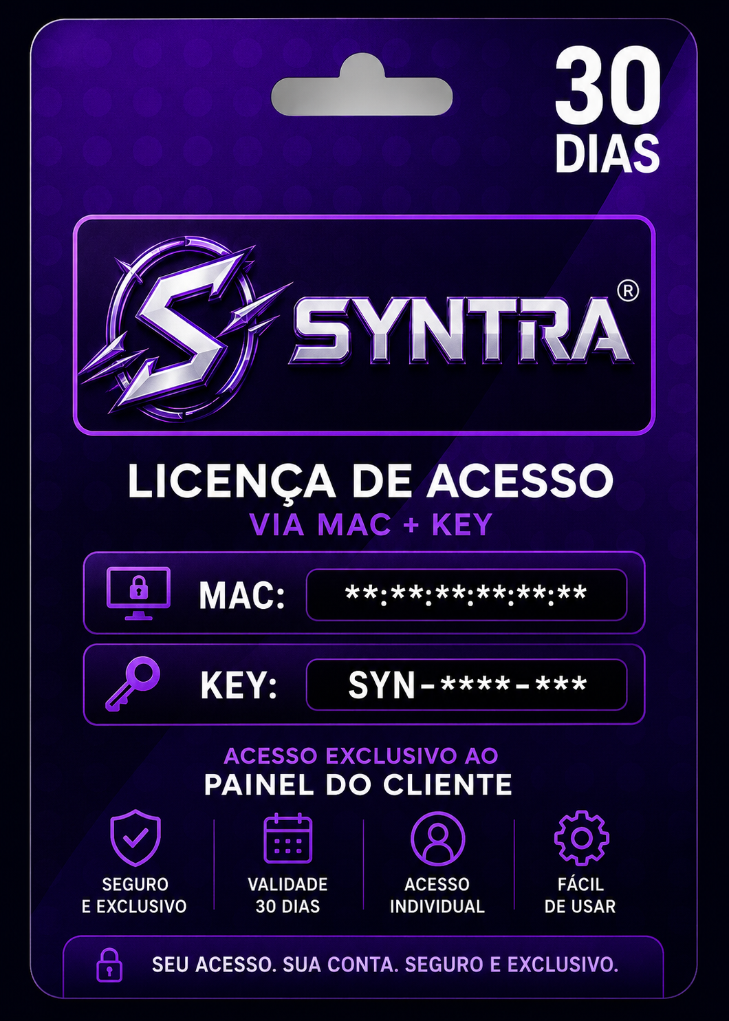 🚀 LICENÇA OFICIAL SYNTRA®