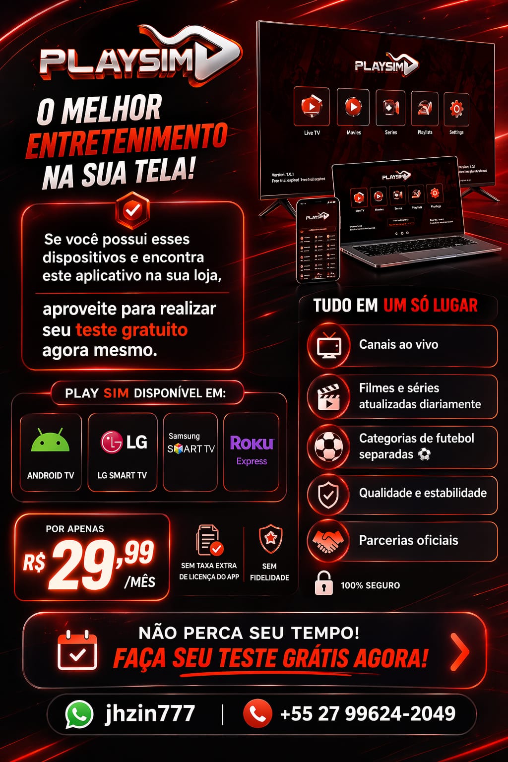 Recarga PLAYSIM 